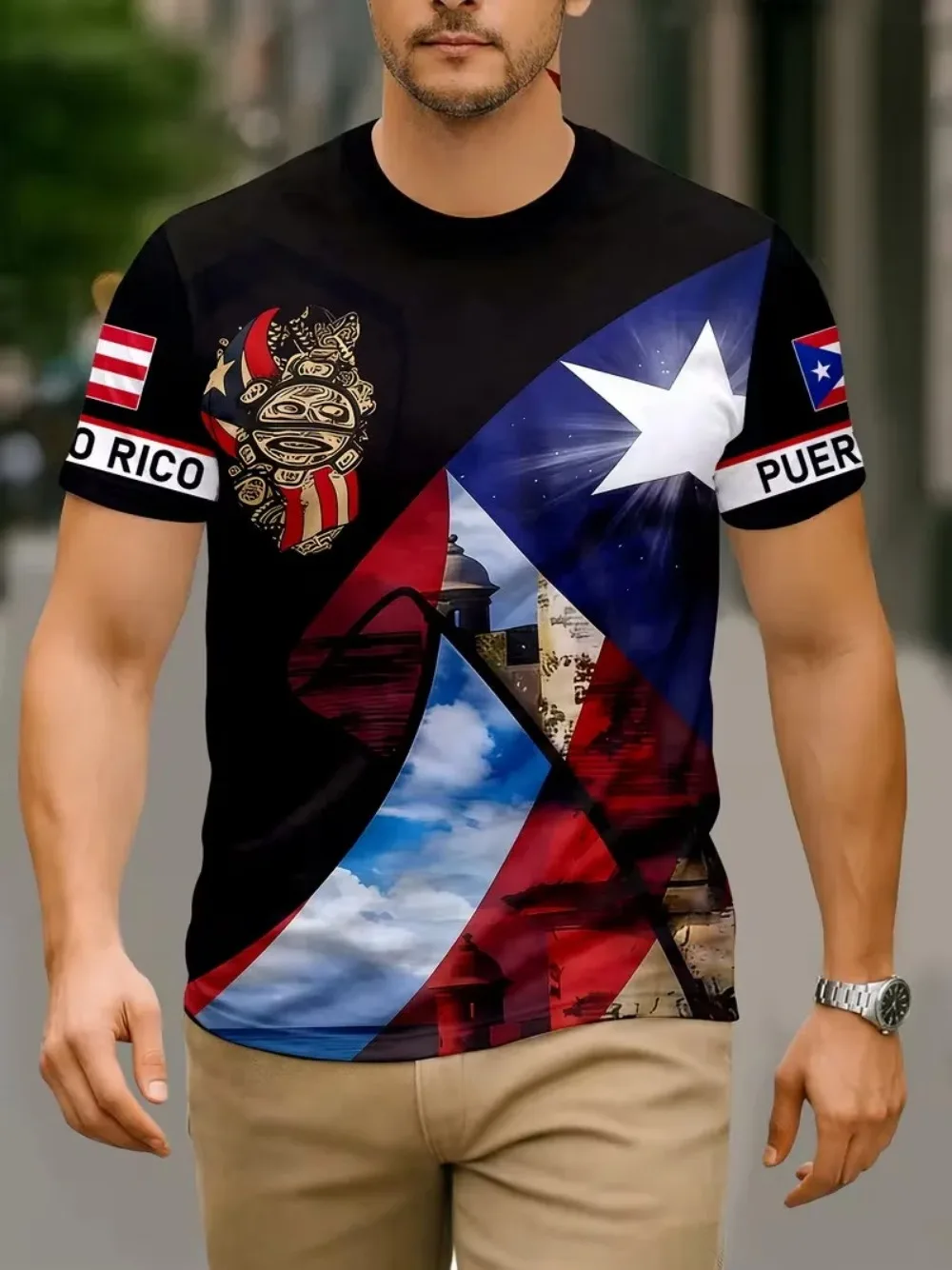 Outdoor Sport Club - T-shirt de sport pour homme, coupe